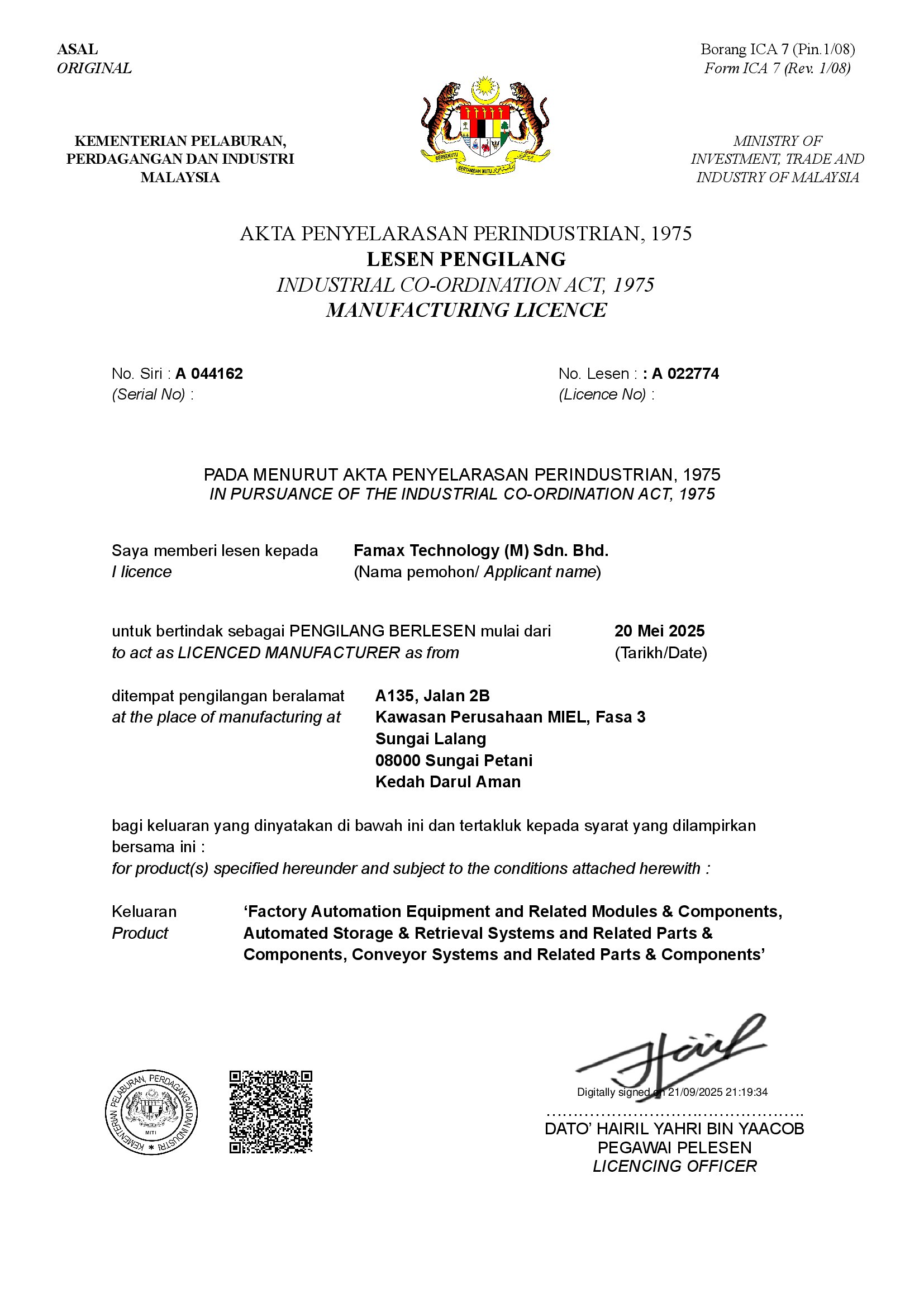 ML Draft - FAMAX TECHNOLOGY (M) SDN (1)